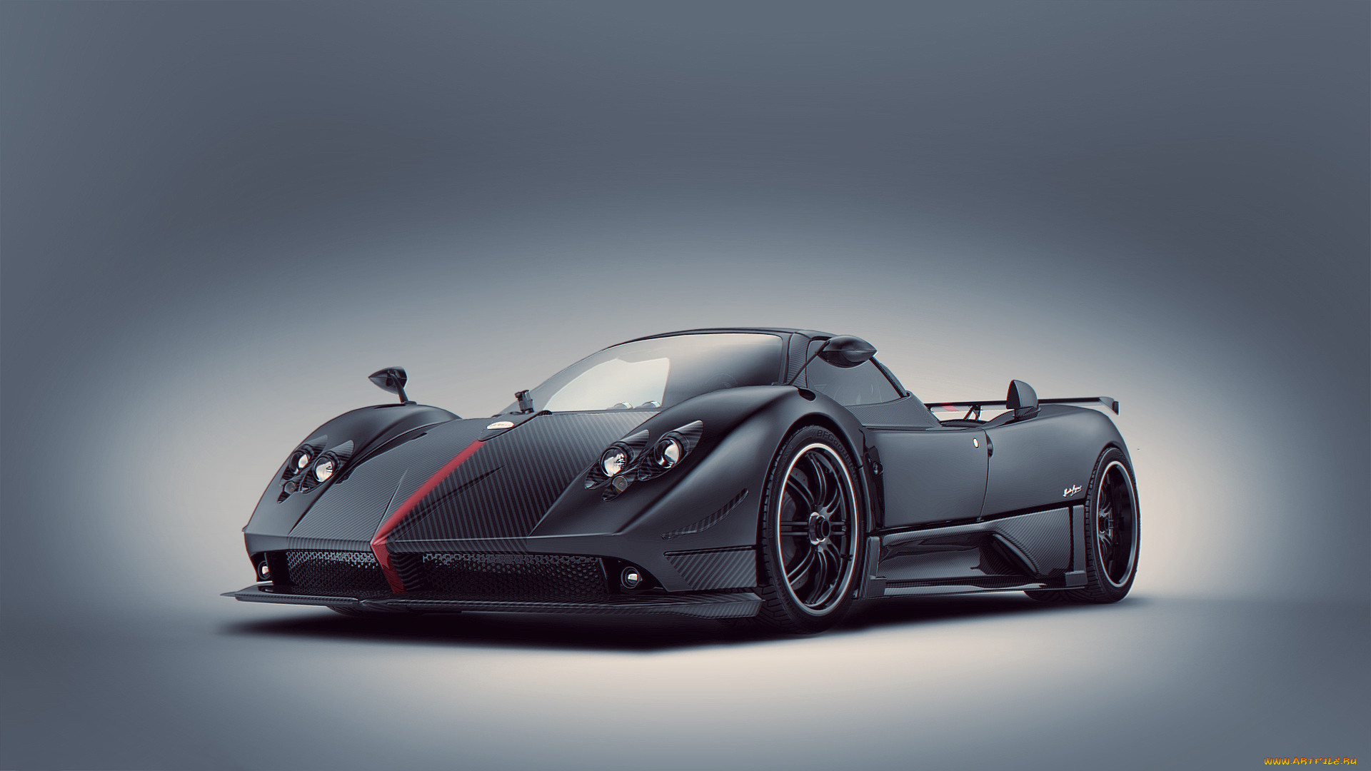 , pagani, zonda, cinque, black, edition